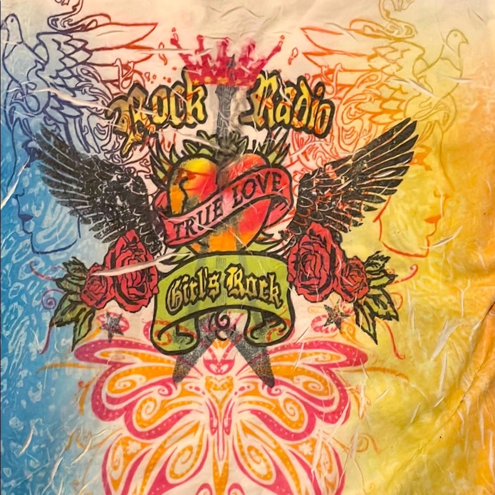 Colorful Graphic Long Sleeve Top - Picture 4 of 4
